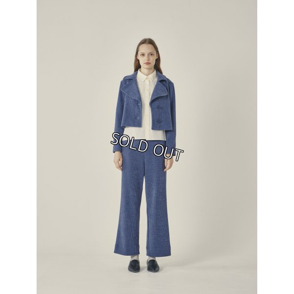 画像2: [PINETA]パンツ 前ダーツ仕様セミワイド (2)