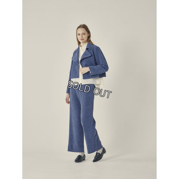 画像3: [PINETA]パンツ 前ダーツ仕様セミワイド (3)