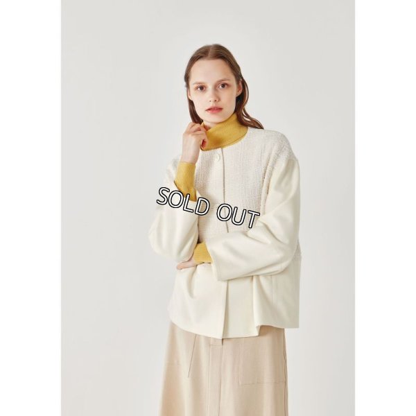 画像2: [PINETA]ジャケット 切替デザイン　ジャケット (2)