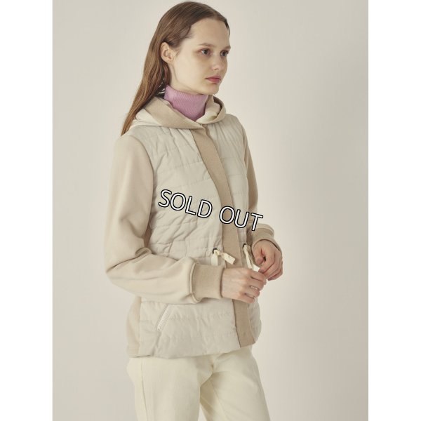 画像3: [PINETA]ジャケット 異素材組み合わせ　中綿ジャケット (3)