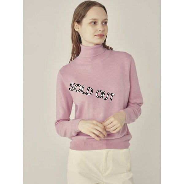 画像3: [PINETA]ニット Ｗ/Ｗ　タートルネック (3)