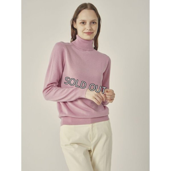 画像4: [PINETA]ニット Ｗ/Ｗ　タートルネック (4)