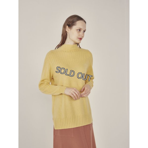 画像2: [PINETA]ニット 　Ｗ/Ｗ　デザインハイネック (2)