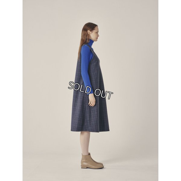 画像3: [PINETA]ワンピース Ｖネックフレア　ジャンパースカート (3)