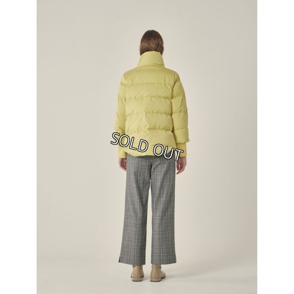 画像2: [PINETA]パンツ 裾スリットセミワイド　ストレートパンツ (2)