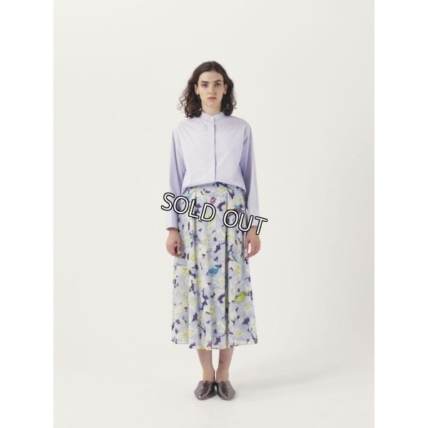 画像3: [PINETA]シャツ・ブラウス後身頃フリル付デザインブラウス (3)