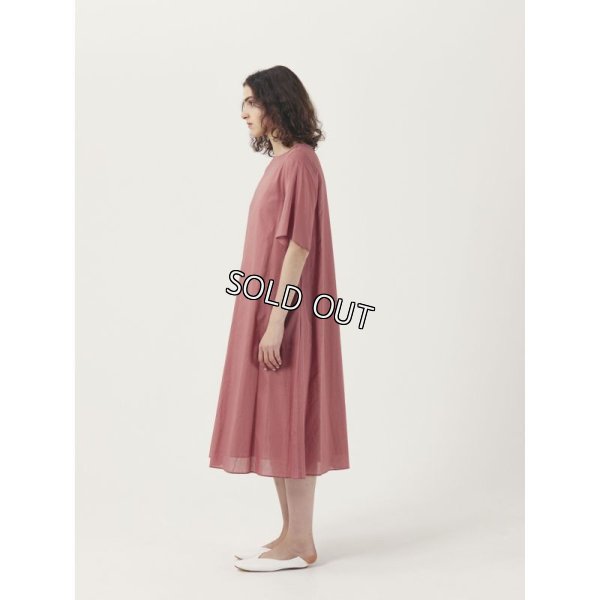 画像4: [PINETA]ワンピース２枚重ねＡラインフレアワンピース (4)