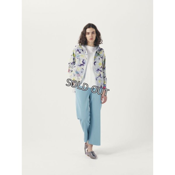 画像2: [PINETA]パンツ裾サイドスリット入りセミワイドパンツ (2)