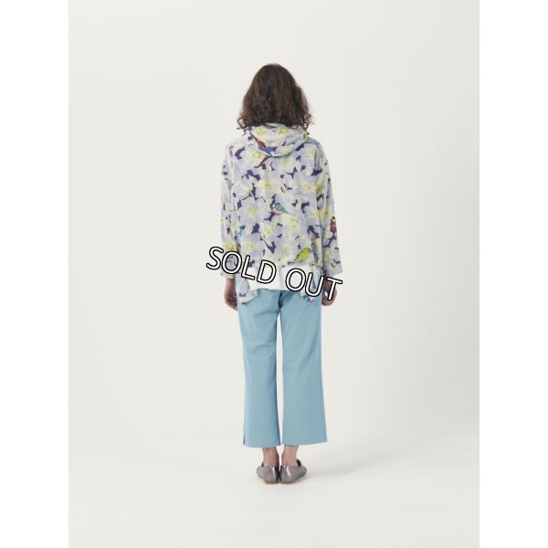 画像4: [PINETA]パンツ裾サイドスリット入りセミワイドパンツ (4)