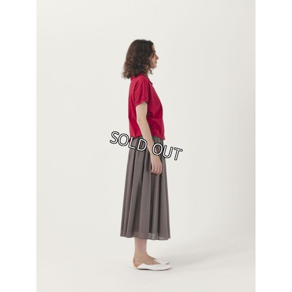 画像5: [PINETA]スカート２枚重ねフレアギャザースカート (5)