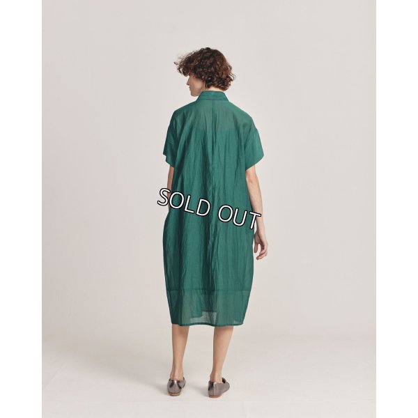 画像3: [PINETA]ワンピース シルクコットン衿付ワンピース (3)