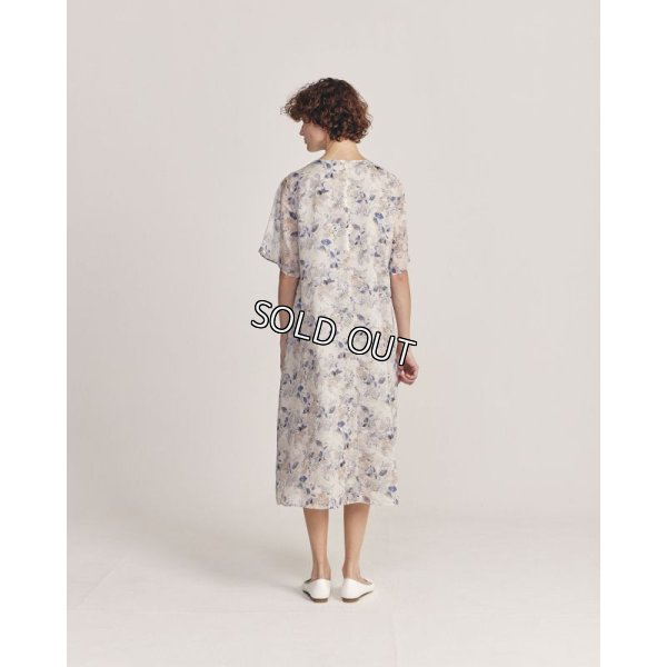 画像4: [PINETA]ワンピース シフォンプリントワンピース (4)