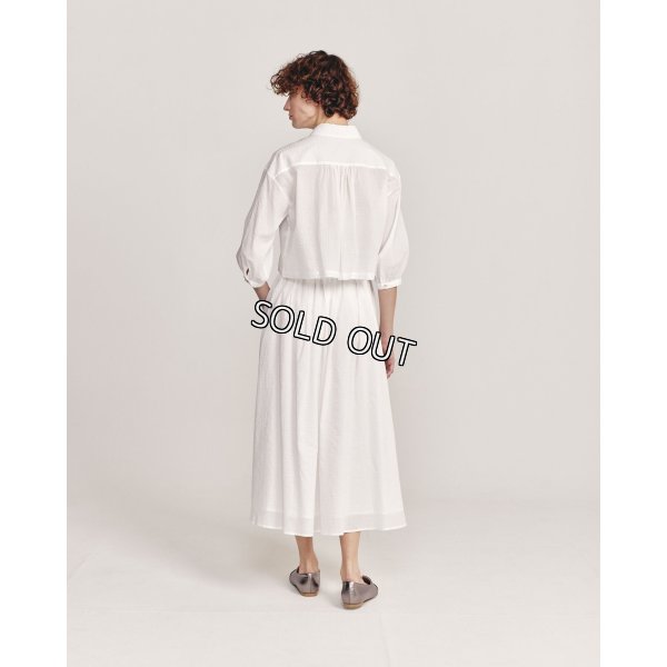 画像2: [PINETA]スカート ウエストゴムギャザースカート (2)