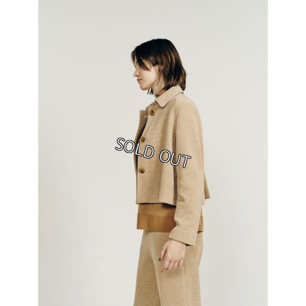 画像2: [PINETA]ジャケット シャツカラー　ショート丈 (2)