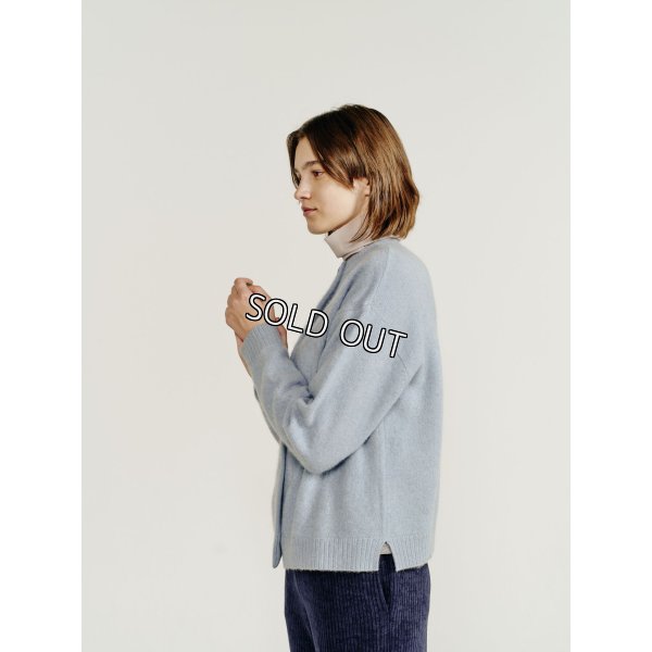 画像2: [PINETA]ニット ボトルネック　カーディガン (2)