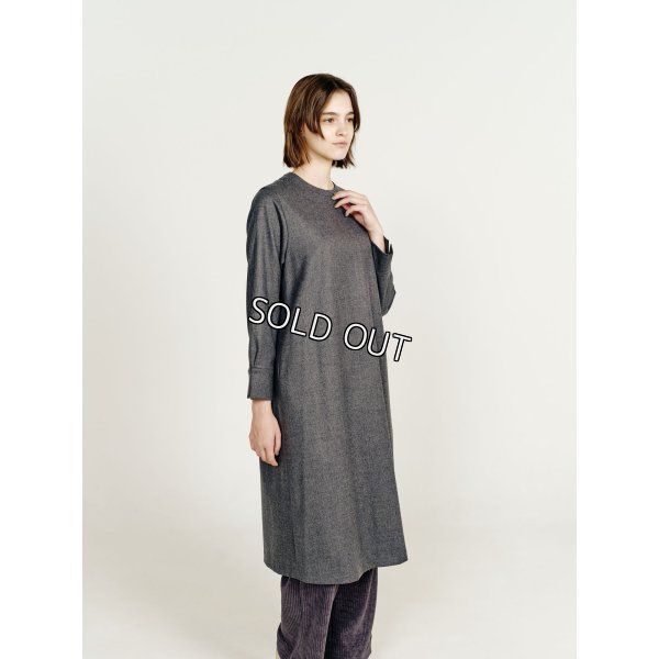 画像2: [PINETA]ワンピース フラノ　ハイネック (2)