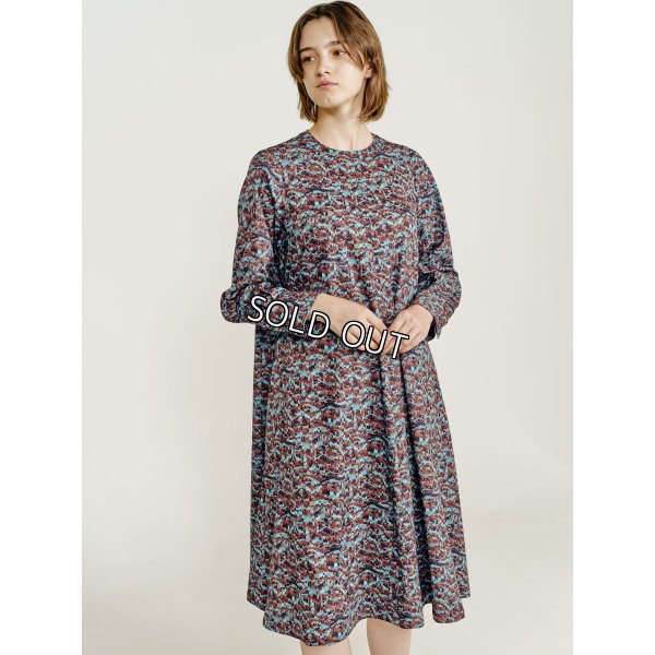 画像2: [PINETA]ワンピース プリント　丸首 (2)