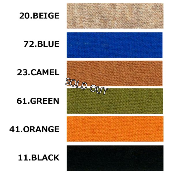 画像4: [PINETA]ニット ハイネック　袖口リブセーター (4)