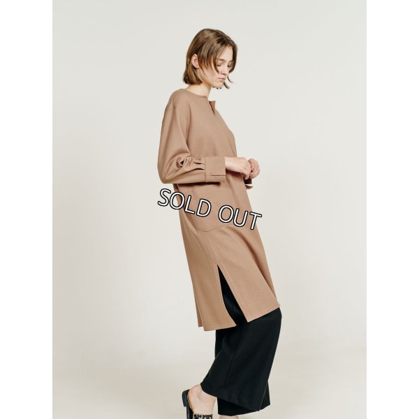 画像2: [PINETA]ワンピース サイドスリット入り　ワンピース (2)