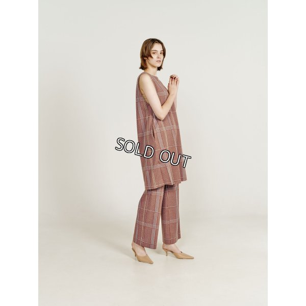 画像2: [PINETA]ワンピース ノースリーブ　ワンピース (2)