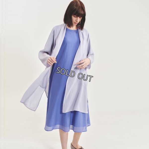 画像1: [PINETA]コート Ｂｉｇヘチマ衿羽織タイプサマーコート (1)