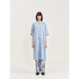 画像2: [PINETA]ワンピース 前開きノーカラーワンピース/4月中旬配送 (2)