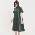 画像1: [PINETA]ワンピース ローボトルネックＡラインワンピース/4月中旬配送 (1)