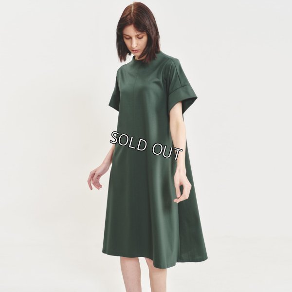 画像1: [PINETA]ワンピース ローボトルネックＡラインワンピース (1)