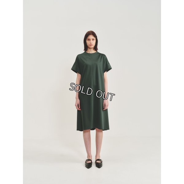 画像2: [PINETA]ワンピース ローボトルネックＡラインワンピース (2)