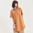 画像1: [PINETA]チュニック ポロ衿チュニック/4月中旬配送 (1)