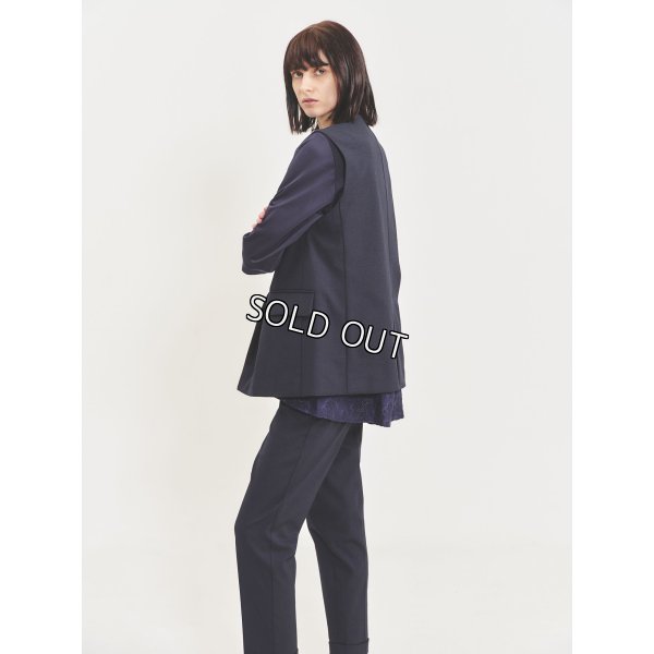 画像3: [PINETA]ジャケット Ｗノーカラーベスト (3)