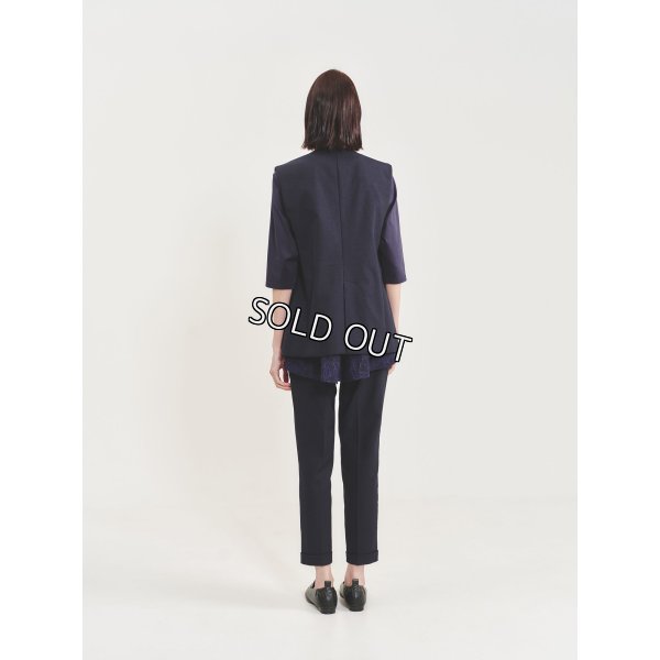 画像4: [PINETA]ジャケット Ｗノーカラーベスト (4)