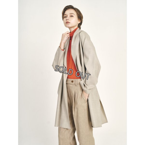 画像2: [PINETA]コート ハイカウントフラノコート (2)