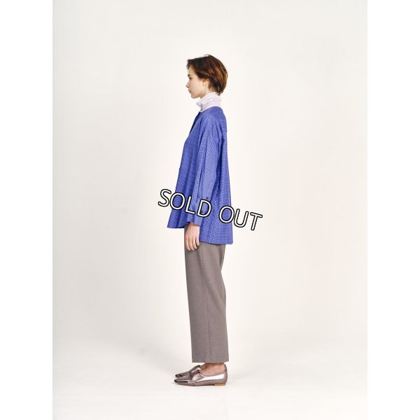 画像4: [PINETA]シャツ・ブラウス ドット格子プリントブラウス (4)