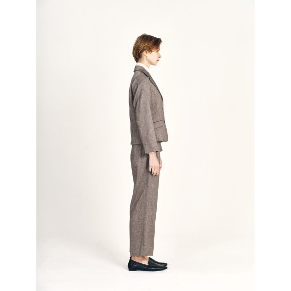 画像3: [PINETA]ジャケット ミックスツィードジャケット (3)