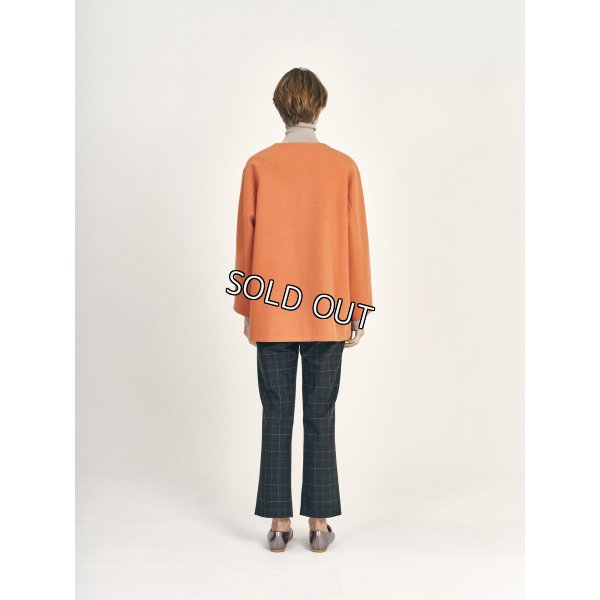 画像5: [PINETA]ジャケット ウールライクジャージハーフコート (5)