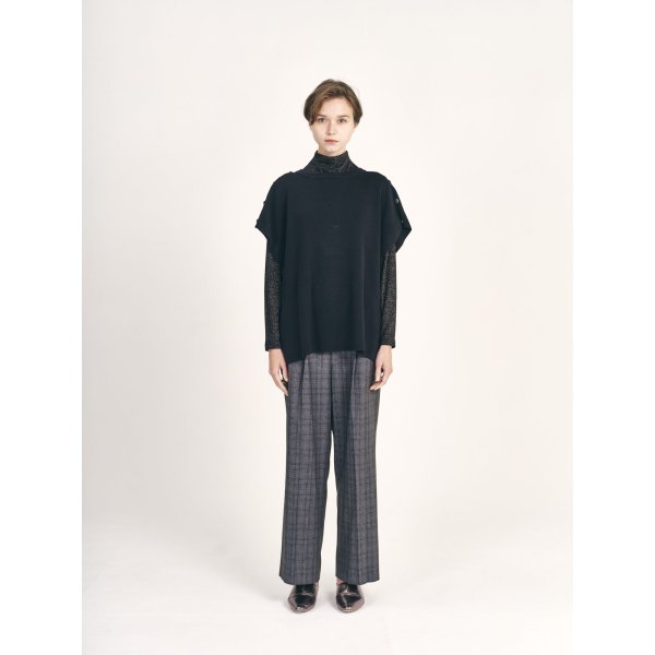 画像3: [PINETA]ニット ミラノリブベスト (3)