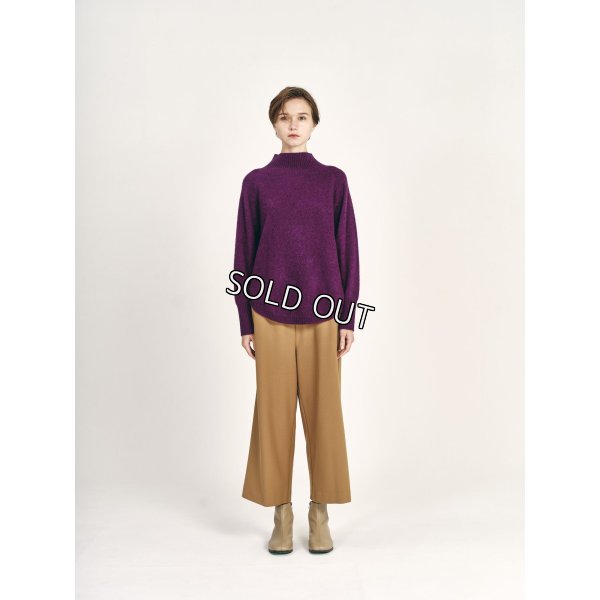 画像3: [PINETA]ニット ヤク裾カーブプルオーバー (3)