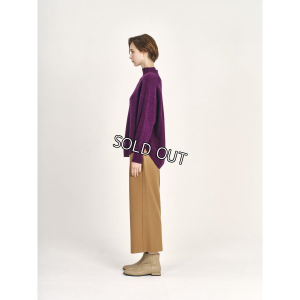 画像4: [PINETA]ニット ヤク裾カーブプルオーバー (4)