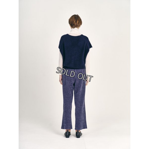 画像5: [PINETA]ニット ヤクミンク加工ベスト (5)