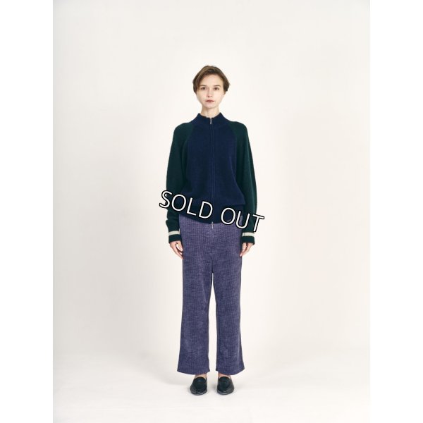 画像3: [PINETA]ニット ヤクジップアップジャケット (3)