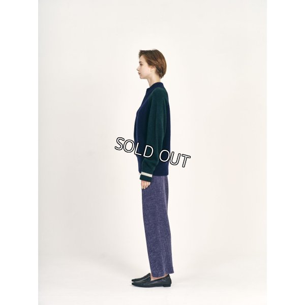 画像4: [PINETA]ニット ヤクジップアップジャケット (4)