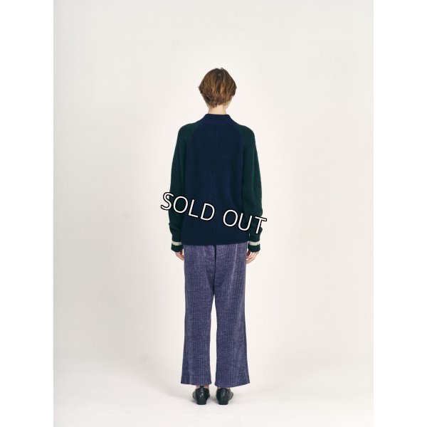 画像5: [PINETA]ニット ヤクジップアップジャケット (5)