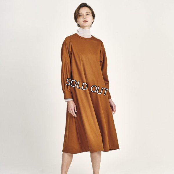 画像1: [PINETA]ワンピース ハイカウントフラノワンピース (1)