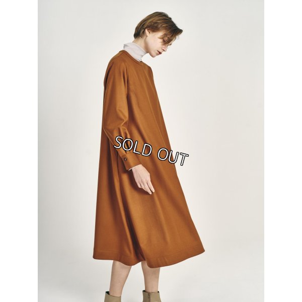 画像2: [PINETA]ワンピース ハイカウントフラノワンピース (2)