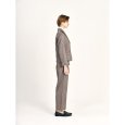 画像3: [PINETA]パンツ ミックスツィードストレートパンツ/9月中旬配送 (3)