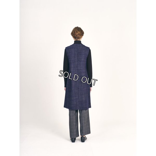 画像4: [PINETA]ジャケット ラメツィードロングジレ (4)