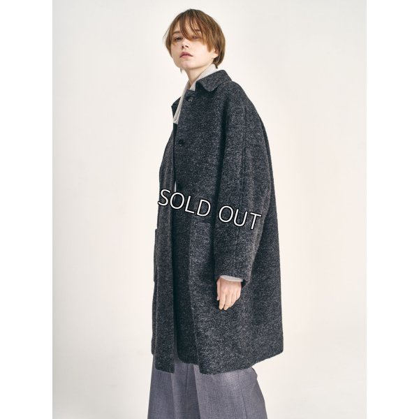 画像3: [PINETA]コート エアリーモヘア衿コート (3)