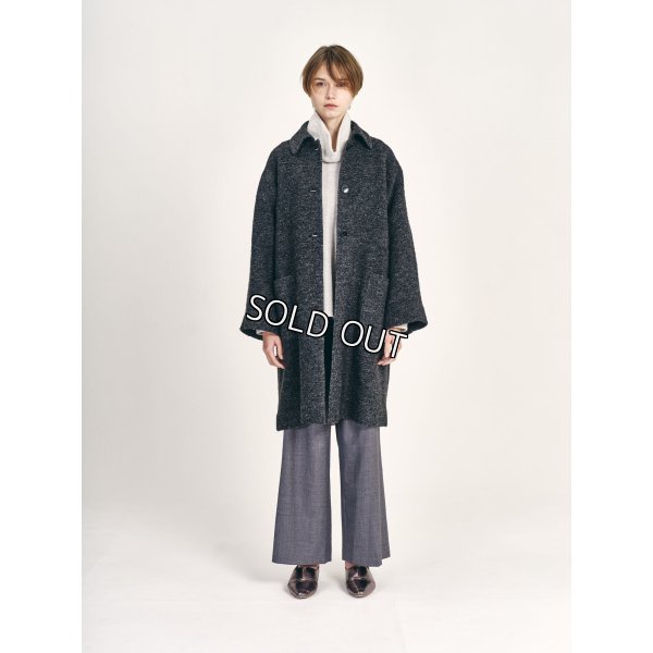 画像4: [PINETA]コート エアリーモヘア衿コート (4)