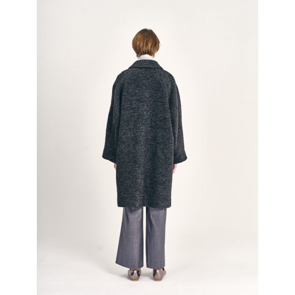 画像6: [PINETA]コート エアリーモヘア衿コート (6)